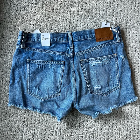 Denim Forum Ex Boyfriend Jean Shorts - Picture 2 of 2